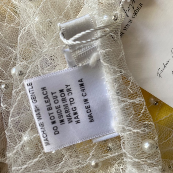 NWT Ezili S Margarite Faux Pearls Coverup Dres - Picture 13 of 13